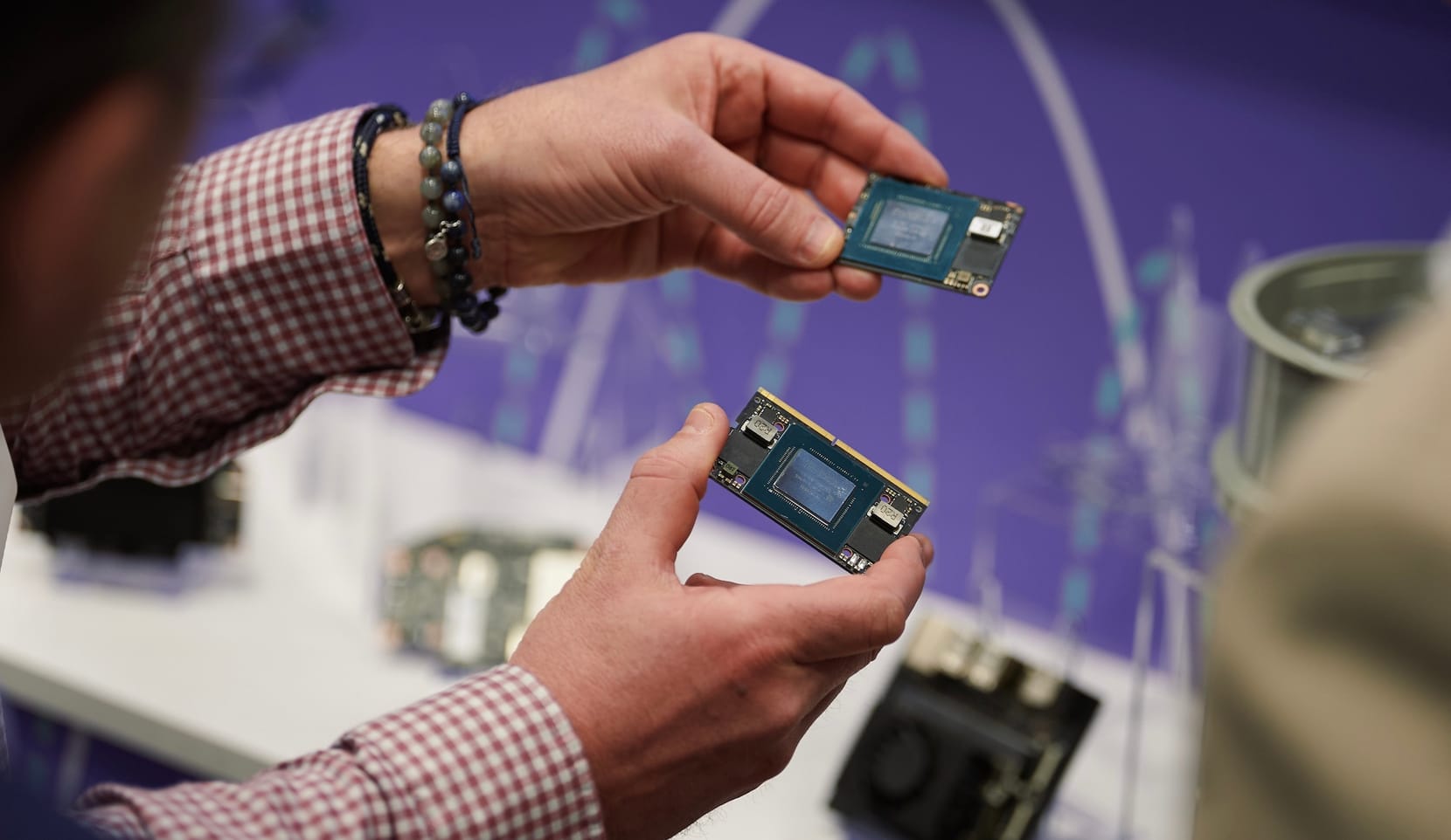 Utilidata Karman chipset module and Nvidia's Jetson Orin Nano chipset